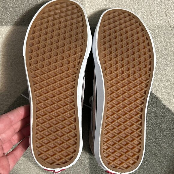 Vans Sk8-Hi Light Brown Zip Sneakers Men's 8/Women's 9.5 - Picture 11 of 12